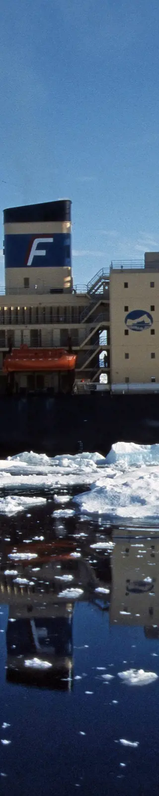 Arktis auf dem Eisbrecher